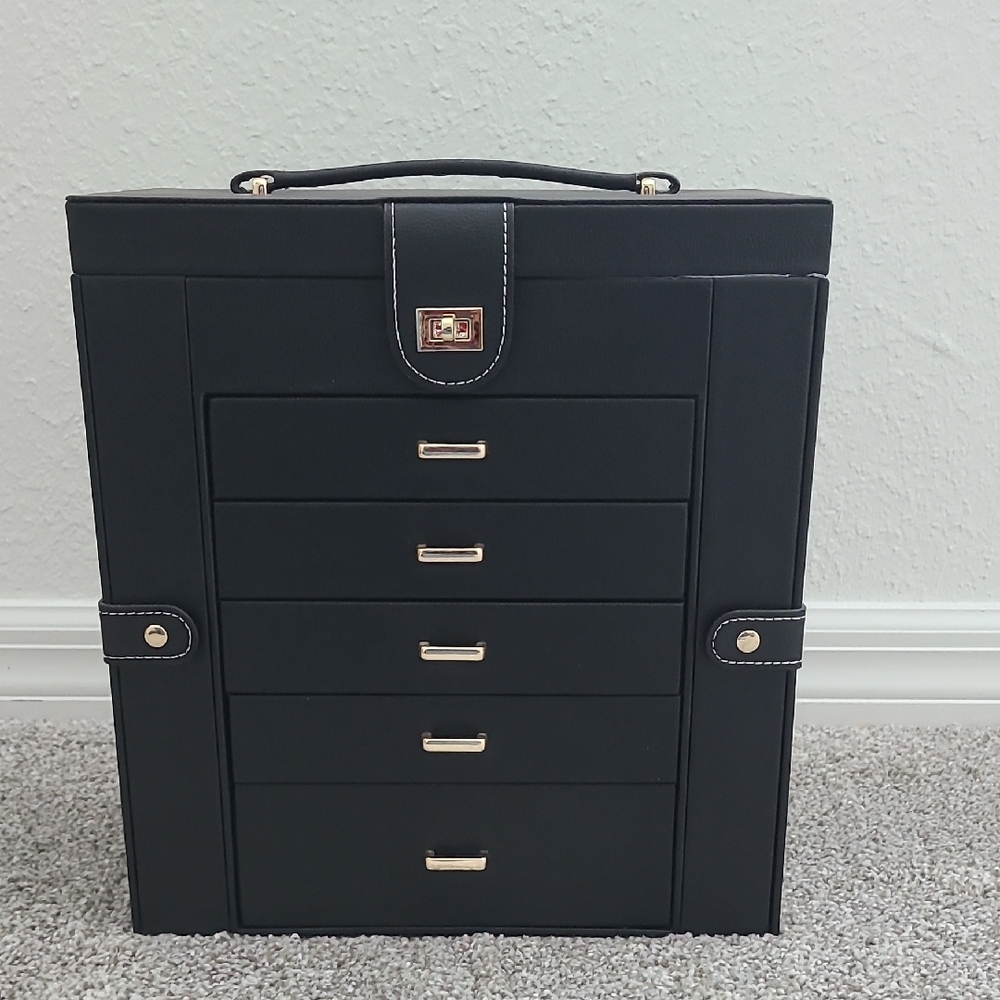 COPY - Black Jewelry Organizer Box